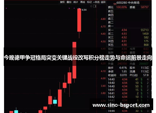 今晚德甲争冠格局突变关键战役改写积分榜走势与命运前景走向 今晚德甲争冠格局突变关键战役改写积分榜走势与命运前景走向